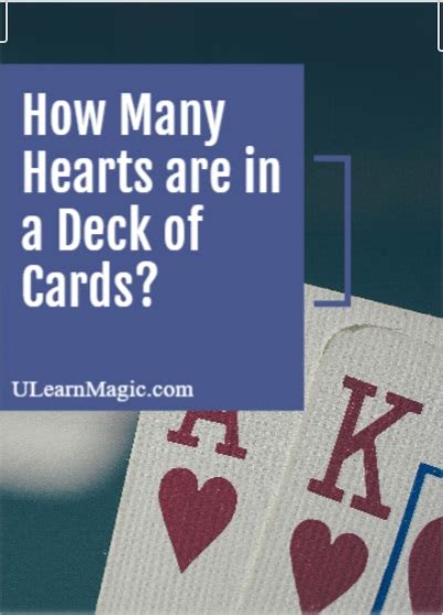 how many hearts in a deck|how many kings in a deck.